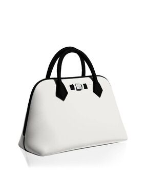 SAVE MY BAG WHITE WASHABLE ECO NEOPRENE HANDBAG
